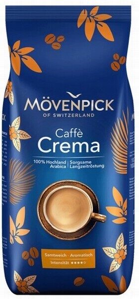 Kafijas pupiņas Movenpick Caffe Crema 1kg